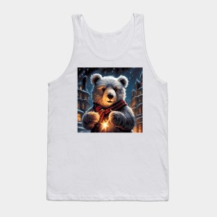 Teddy celebrating New Year Tank Top